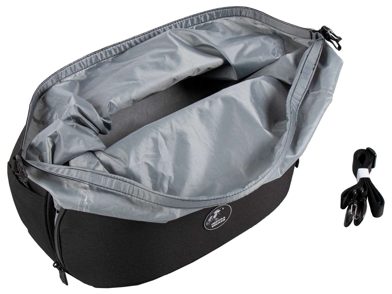 Softbag Street bolsa individual negra para soporte C-Bow Hepco & Becker