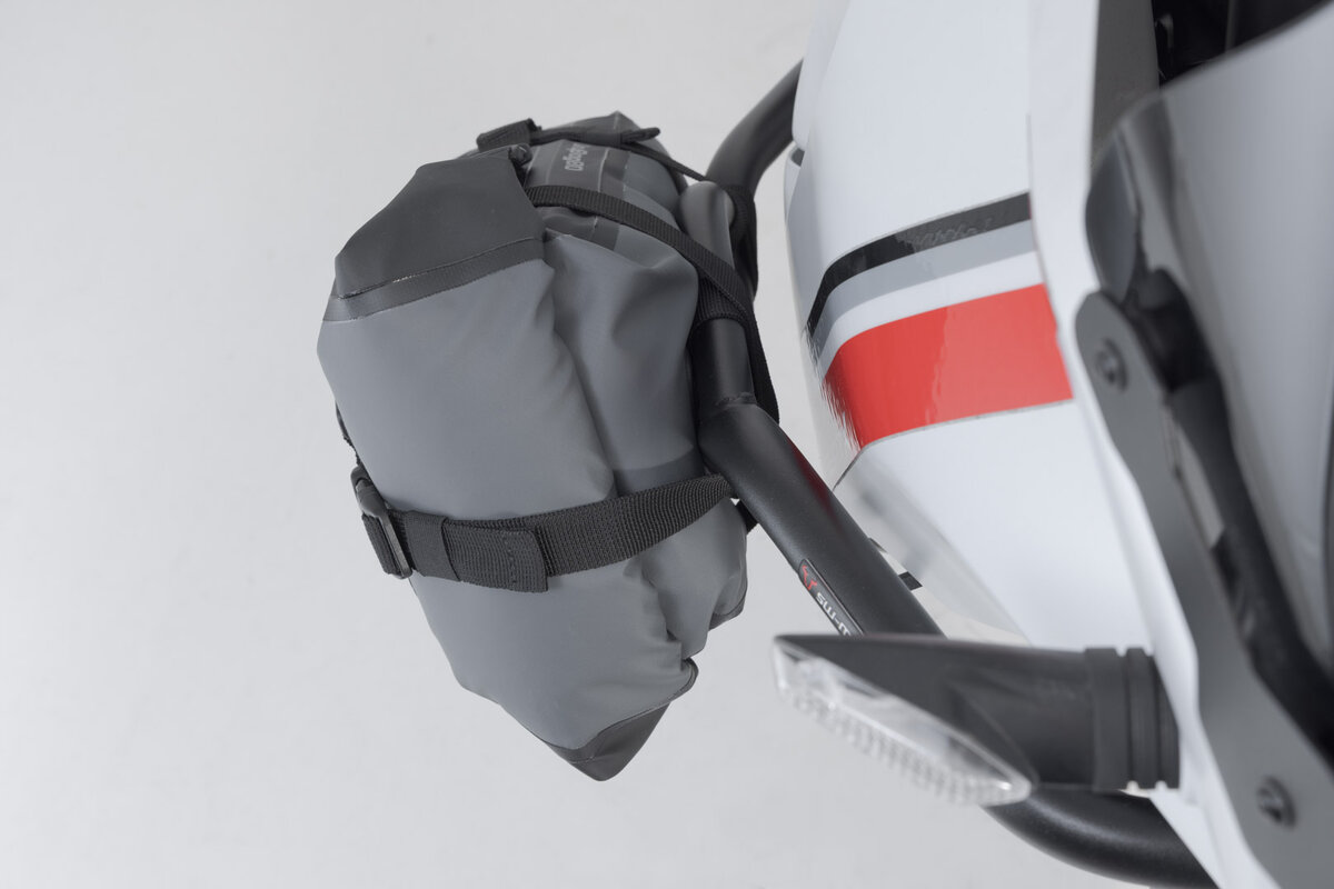 Bolsa trasera Drybag 80 para Aprilia NA 850 Mana, negro / gris - SW Motech