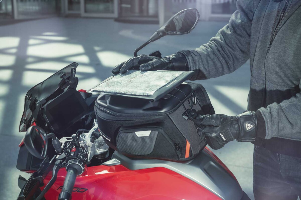 SW-Motech Bolsa seca para teléfonos inteligentes con fijación MOLLE SW Motech