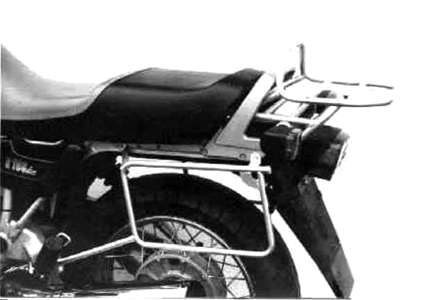 Portaequipajes superior tubular cromado para BMW R 80 R/R 100 R (91-96) Hepco & Becker
