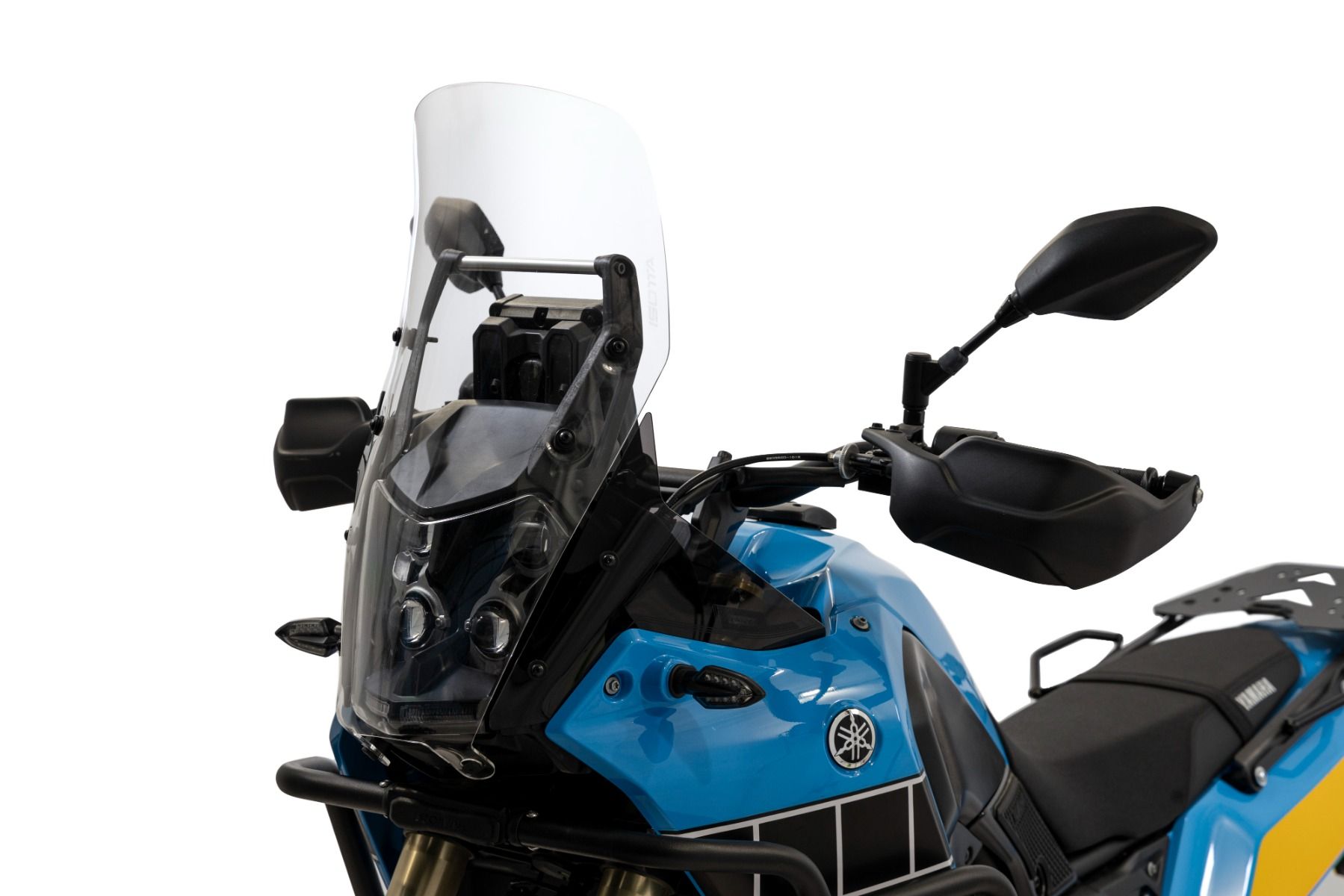 Parabrisas antichoque RSG Rally Storm Guard transparente para Yamaha Teneré 700 (19-24)