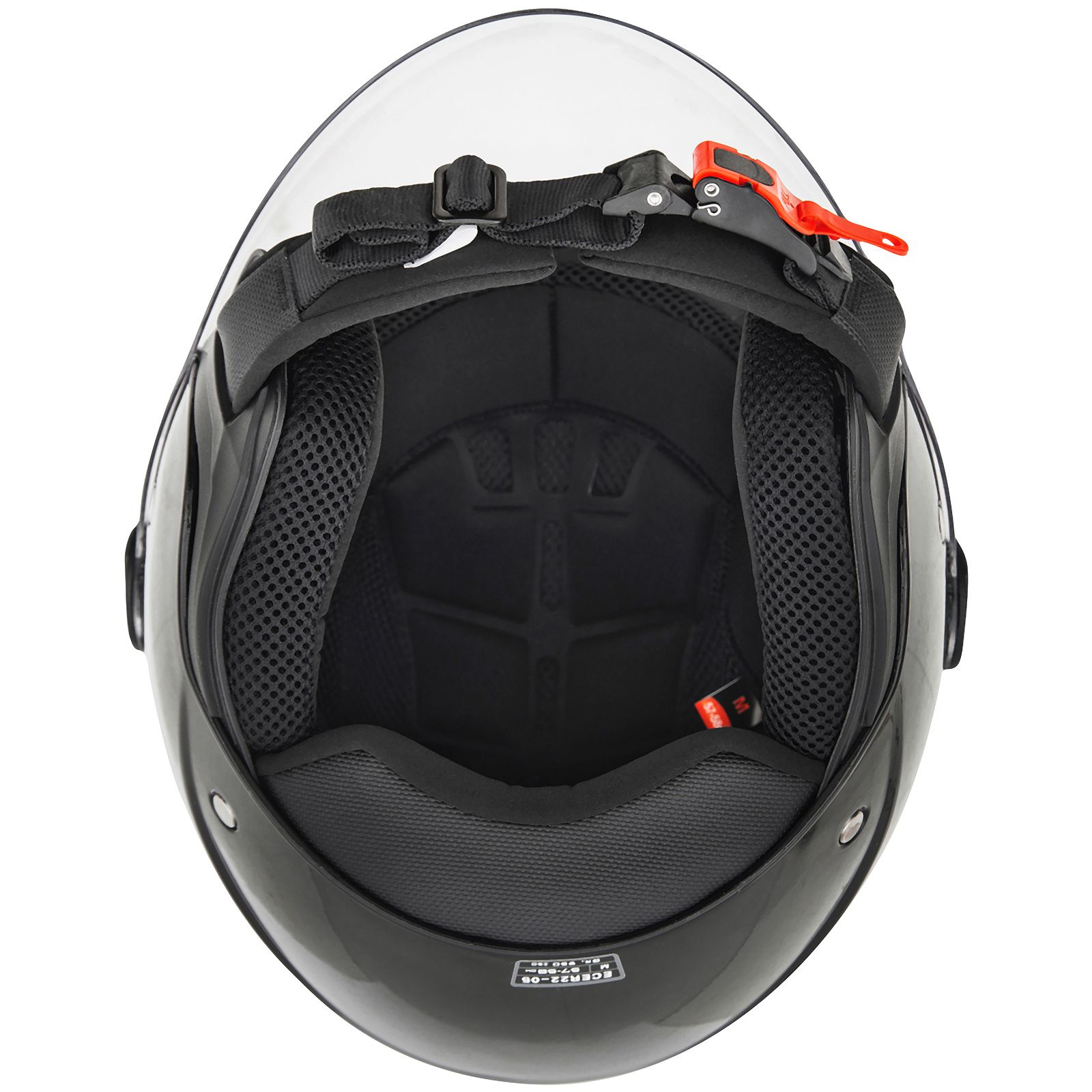 Casco Germot GM 196, negro mate