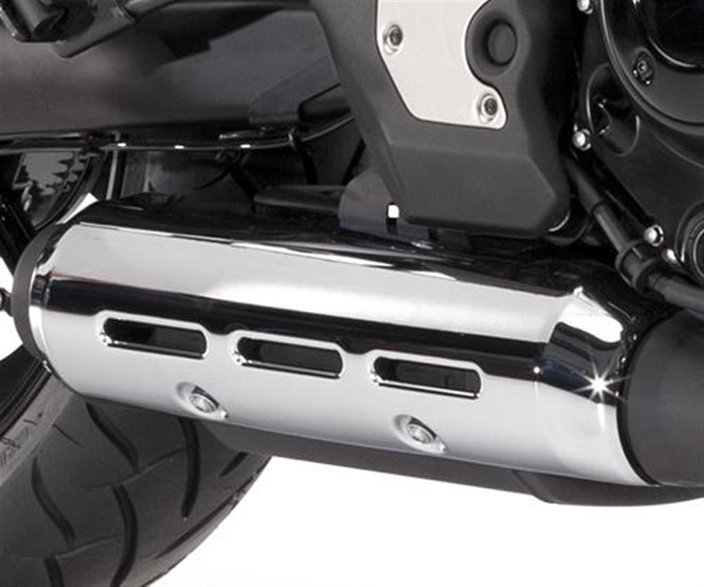 Embellecedor de escape cromado para Vulcan S (Bj.15-19) Original Kawasaki