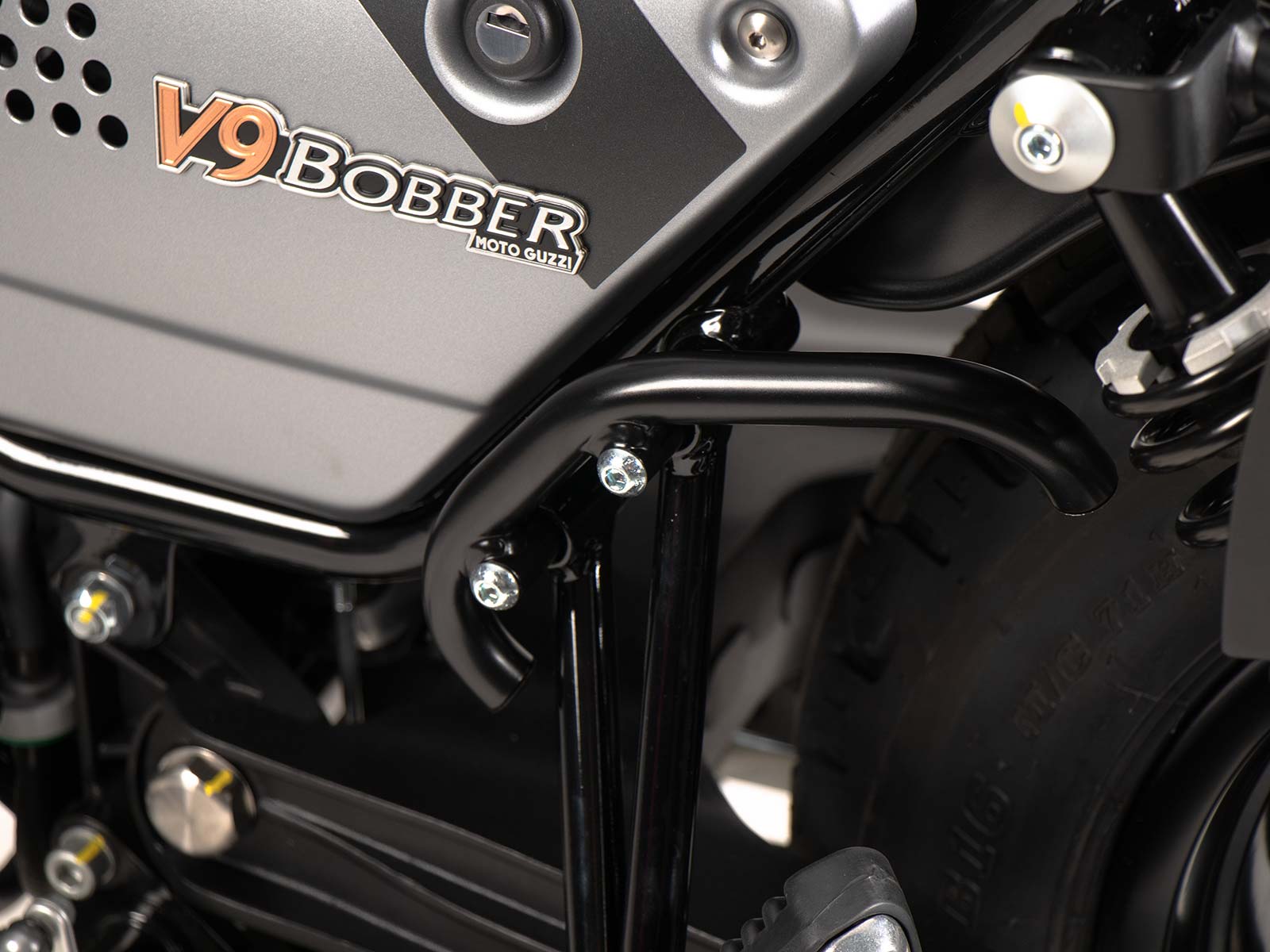 Palanca de gato para Moto Guzzi V9 Bobber/Special Edition (21-) Hepco & Becker