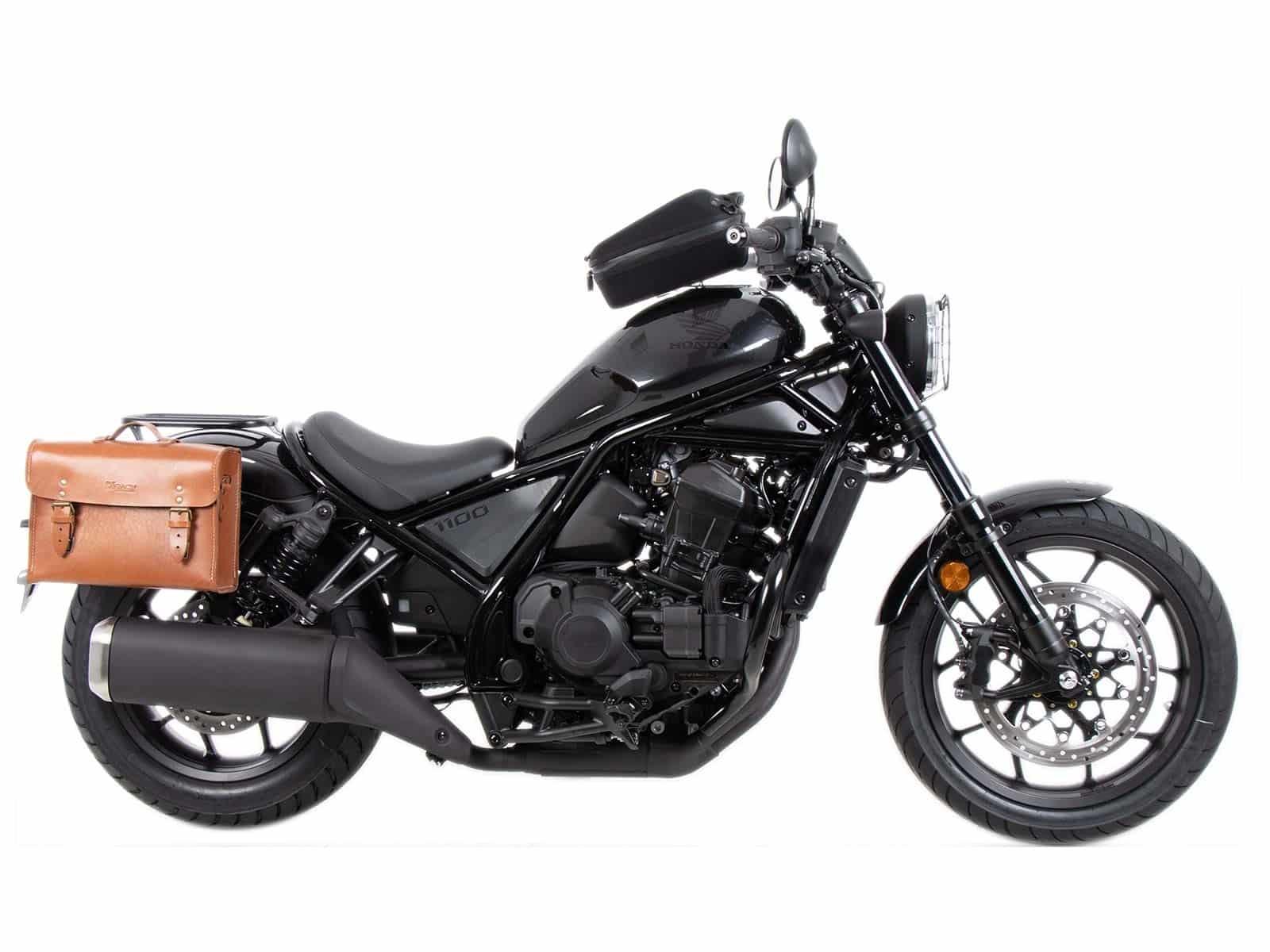 Soporte lateral C-Bow negro para Honda CMX 1100 Rebel /DCT (21-24) Hepco & Becker