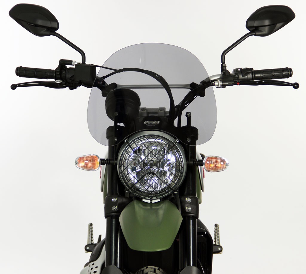 Pantalla MRA touring "NT" para Ducati Scrambler 800 (Bj.15-18) gris humo