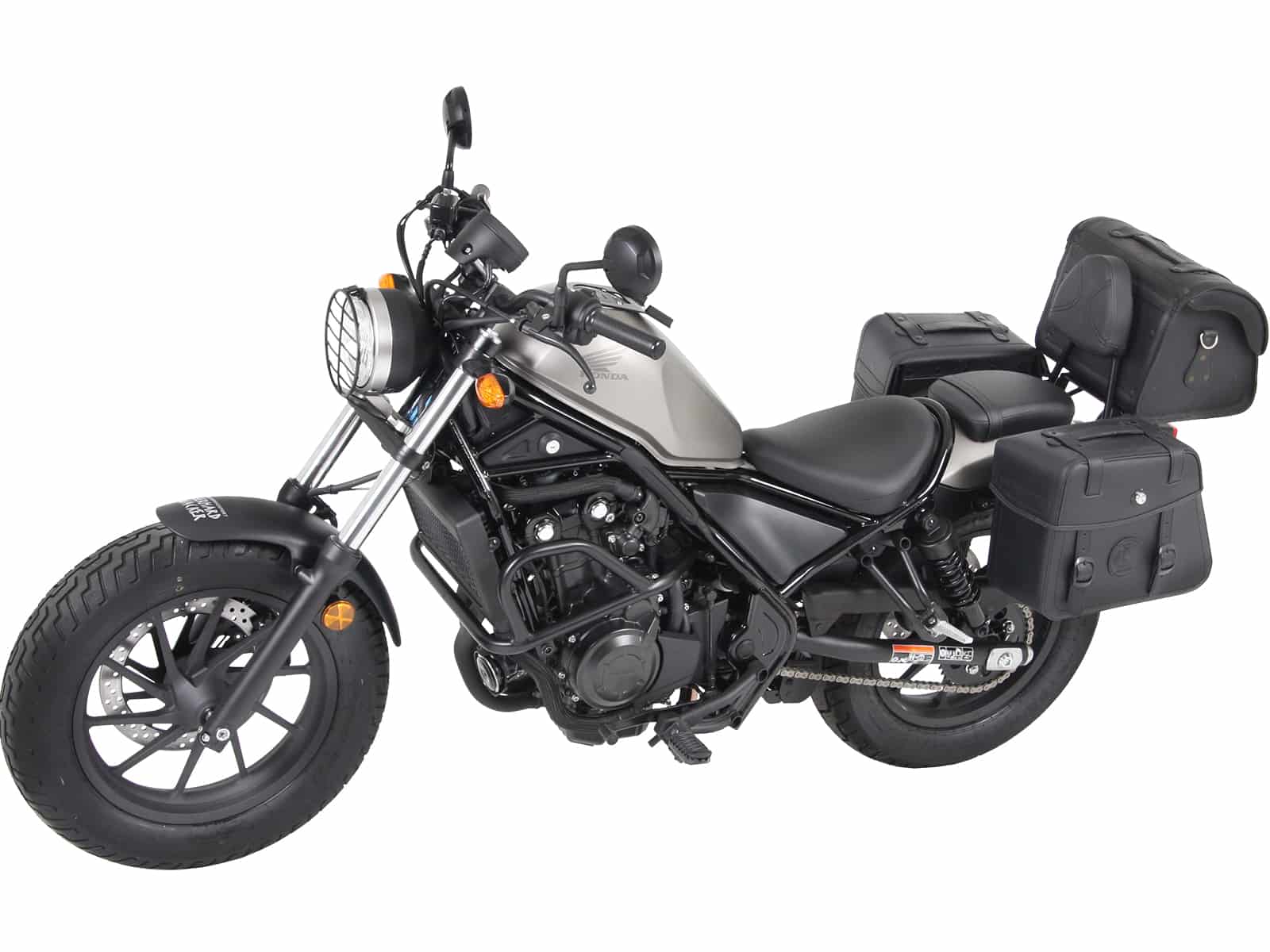 Soporte lateral C-Bow negro para Honda CMX 500 Rebel (17-) Hepco & Becker