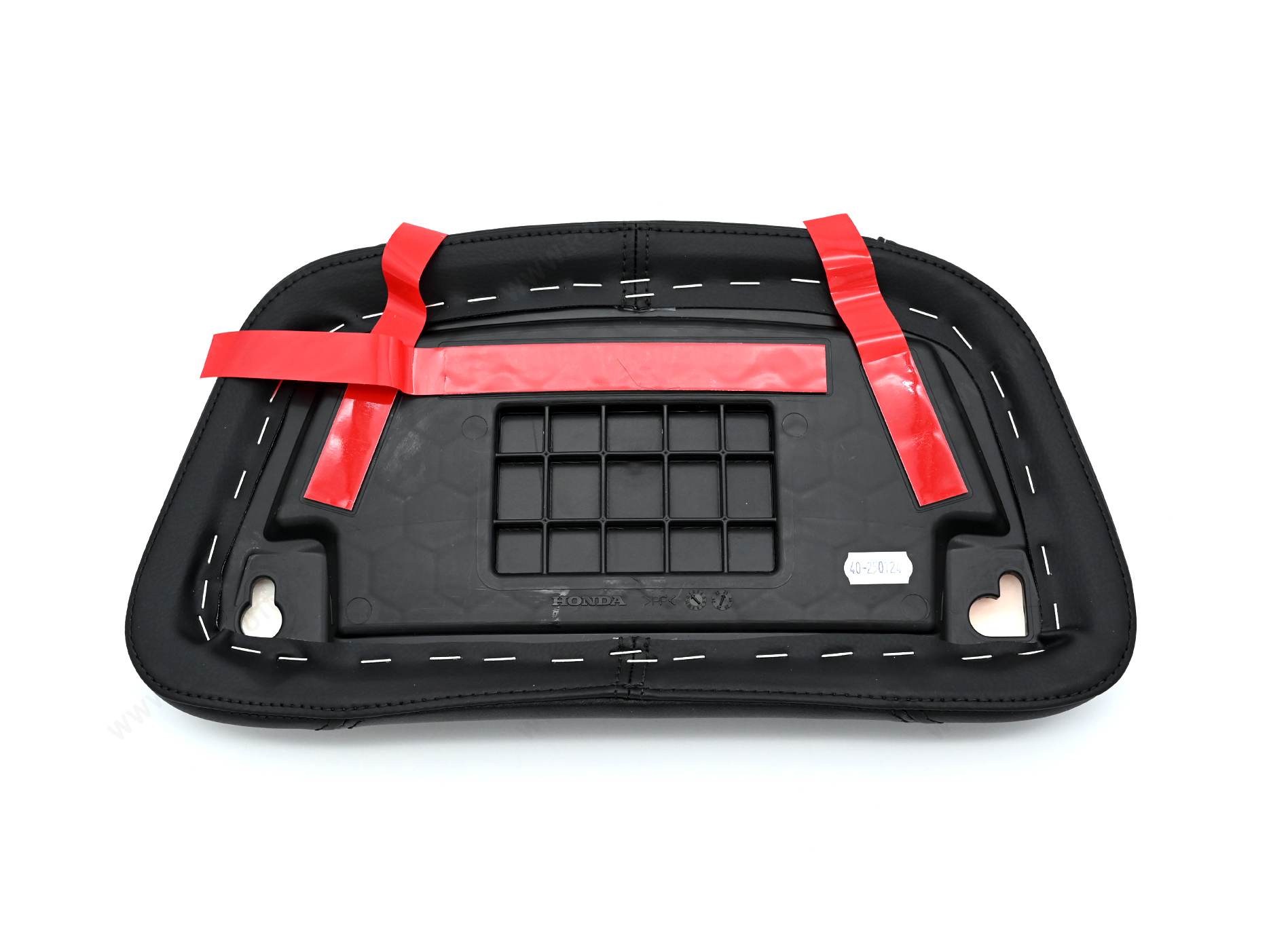 Cojín de respaldo negro / negro para topcase de 50 litros Original Honda