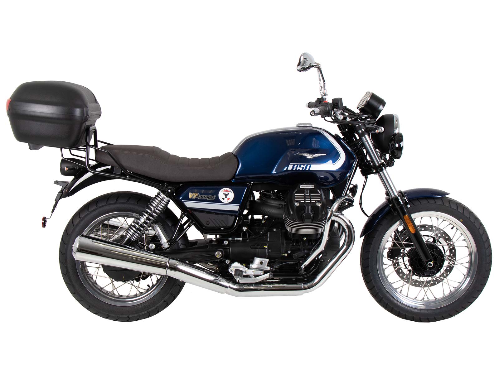 Portaequipajes para Moto Guzzi V7 850 2021- Original Hepco & Becker