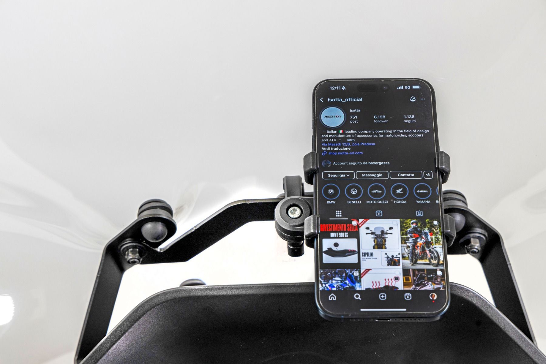 Placa soporte smartphone para Honda PCX 125 (25-)