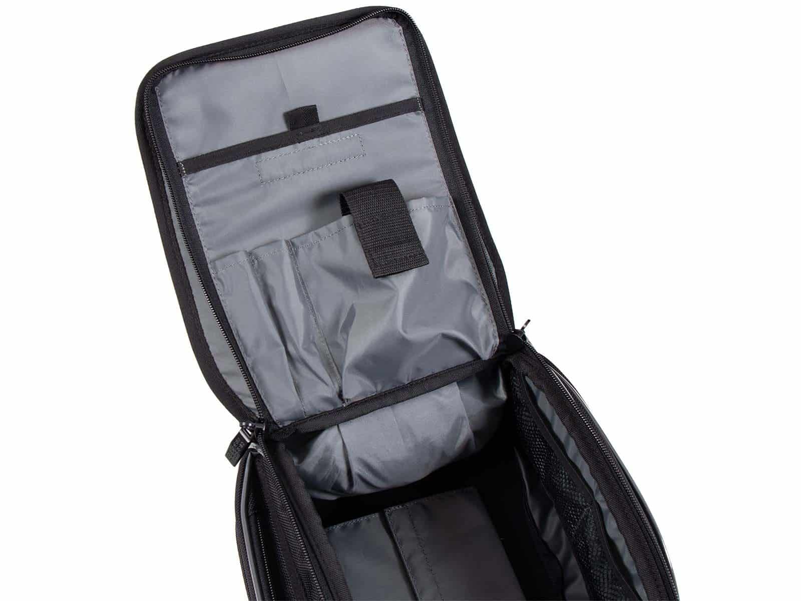 Bolsa trasera Street Basic negra para Sportracks y Smartraks Hepco & Becker
