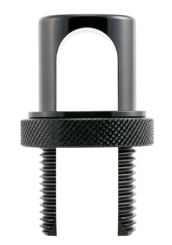 Pinza portaequipajes para Vespa, aluminio, negro