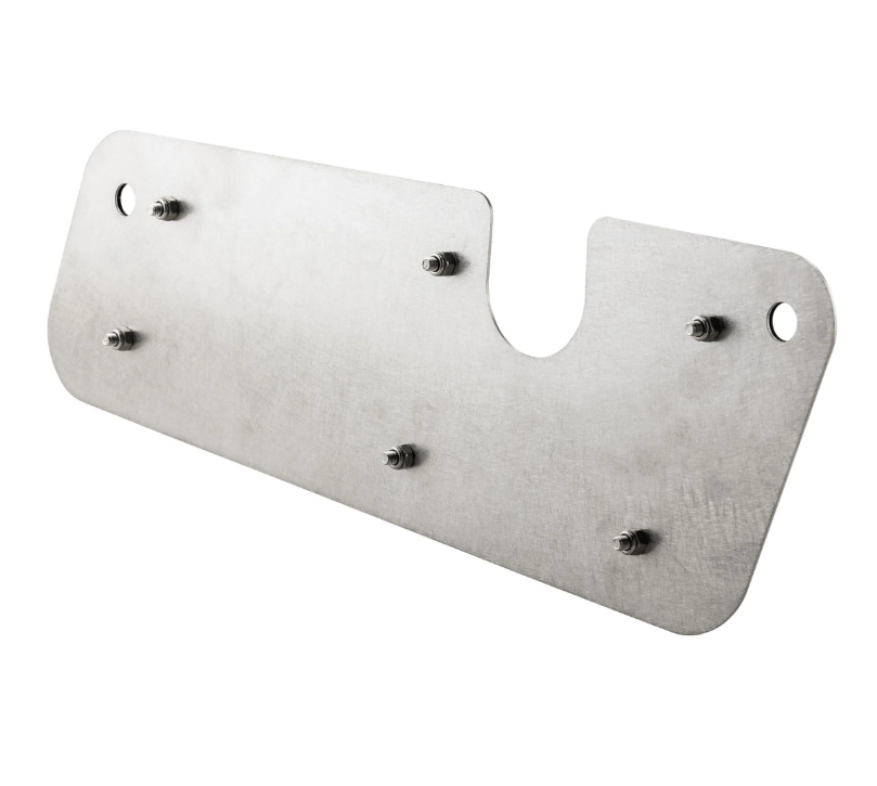 Embellecedor escape basculante para Vespa GTS/GTS Super/GTV/GT, plata/negro