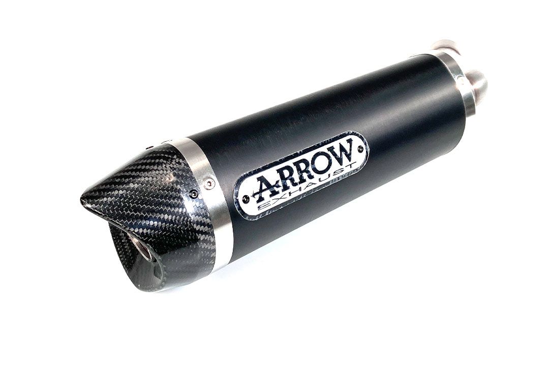 Escape ARROW DARK THUNDER aluminio negro para Honda CB600F 2007-2013