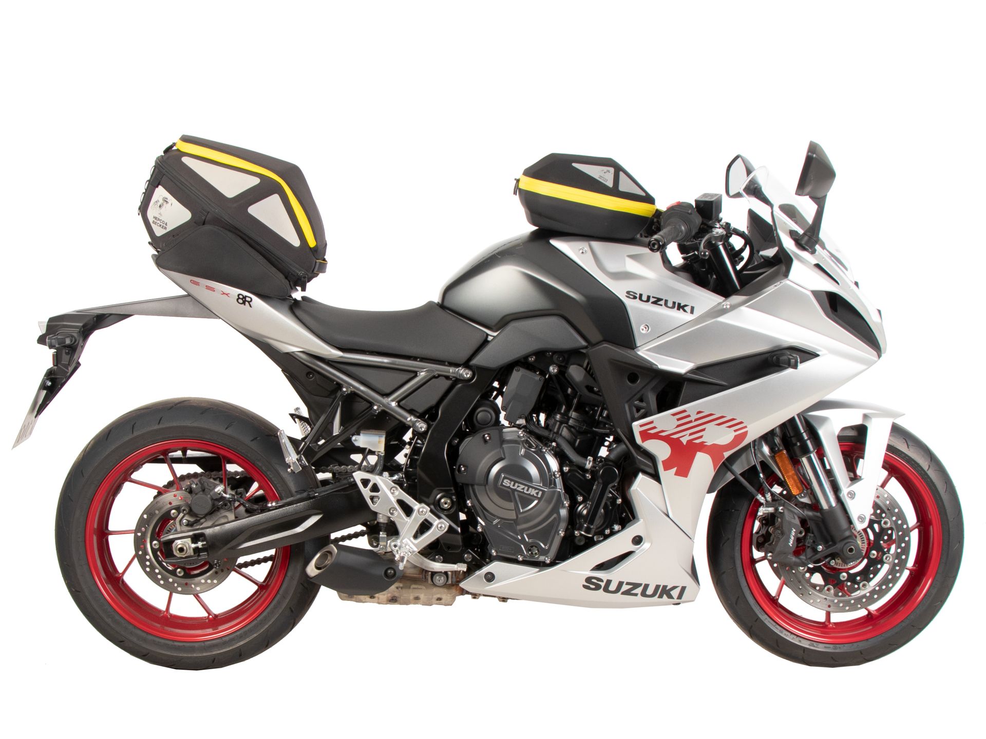 Sportrack negro para Suzuki GSX-8R (24- ) Hepco & Becker