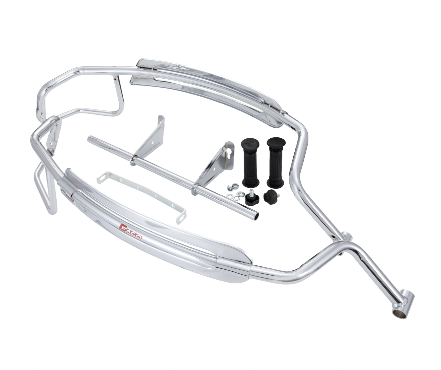 Cubrebarras lateral para Vespa PX 80-200cc, cromado