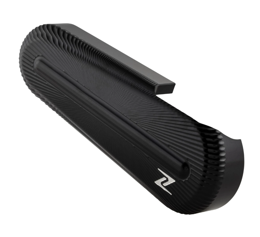 Tapa del basculante ZELIONI 3D para Vespa, anodizado negro