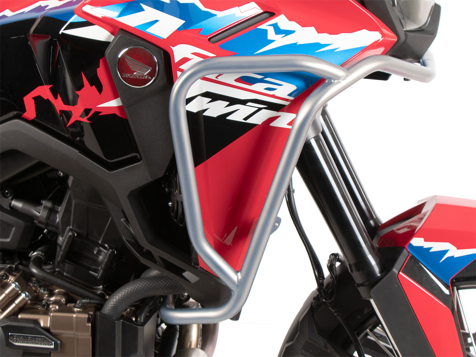 Protector de depósito de acero inoxidable para Honda CRF 1100 L Africa Twin (24-) Hepco & Becker
