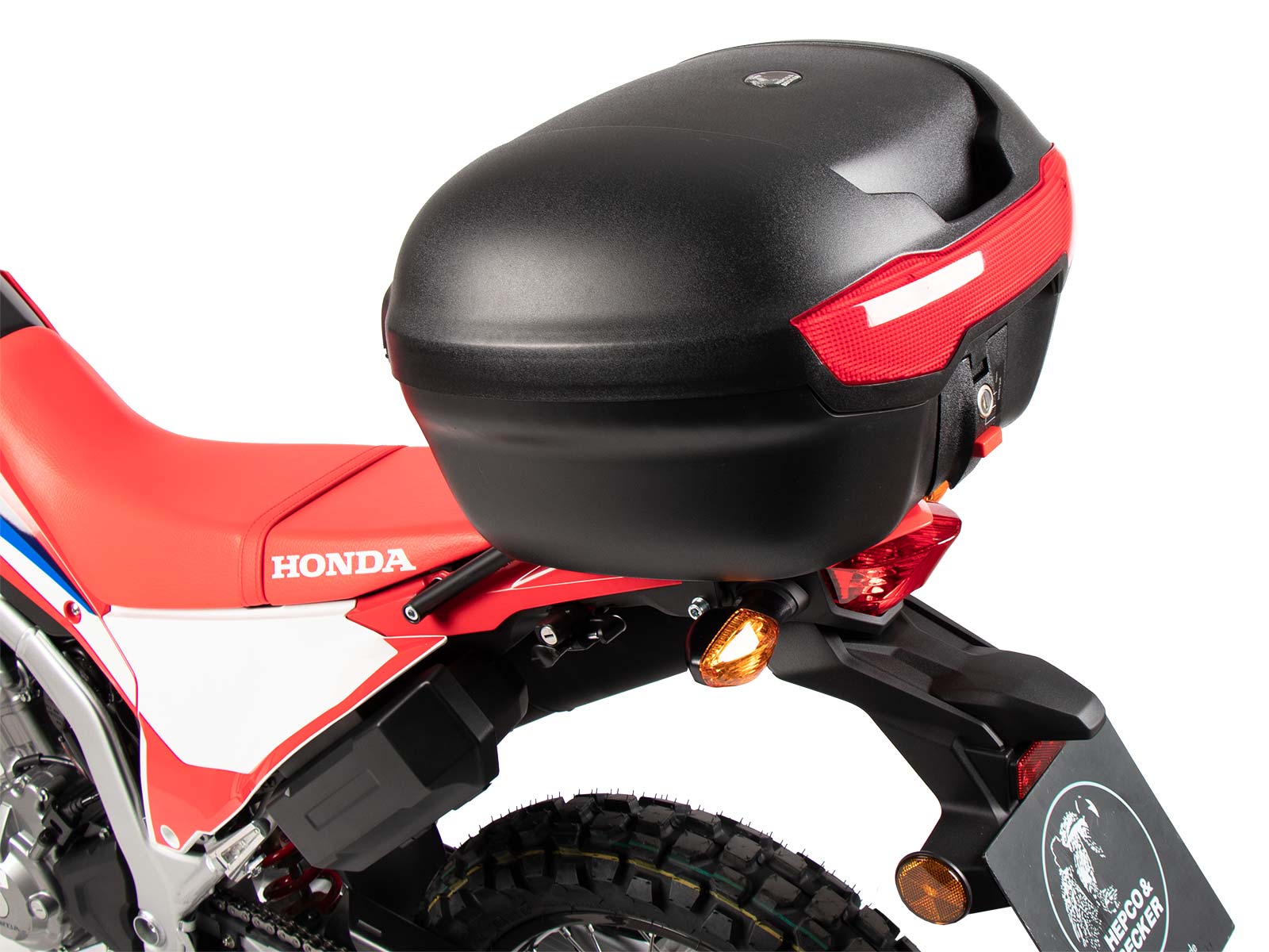 Portamaletas negro incl. Journey Topcases 40 negro para Honda CRF 300 L (21-)