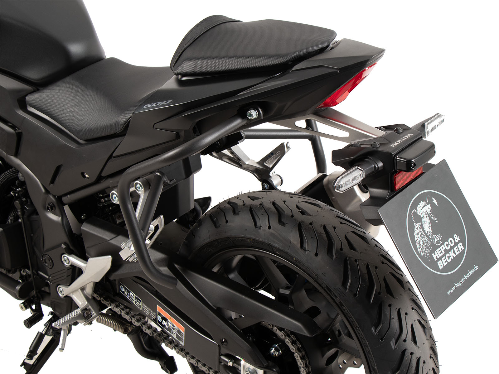 Barra de protección trasera para Honda CB 500 Hornet (24-) Hepco & Becker