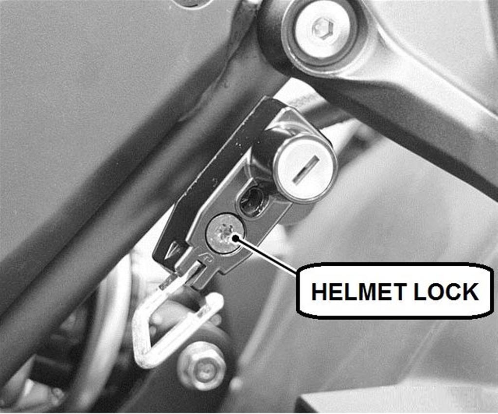 Cierre de casco Ninja650 2017/ Z650 2017 Original Kawasaki