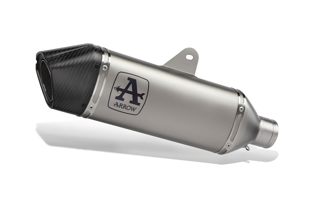 ARROW sistema completo de titanio para Kawasaki Ninja 650, Z650 modelo del año 2024-