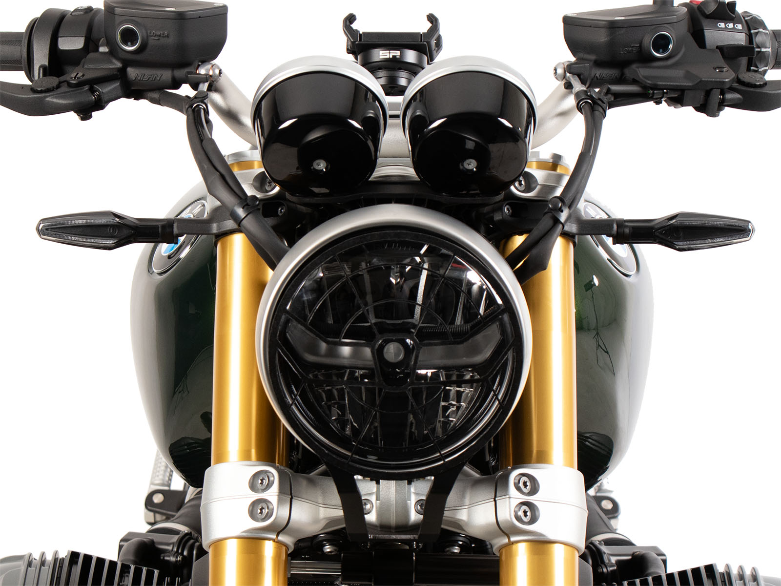 Rejilla protectora de faros para BMW R 12 Nine T (24-) Hepco & Becker