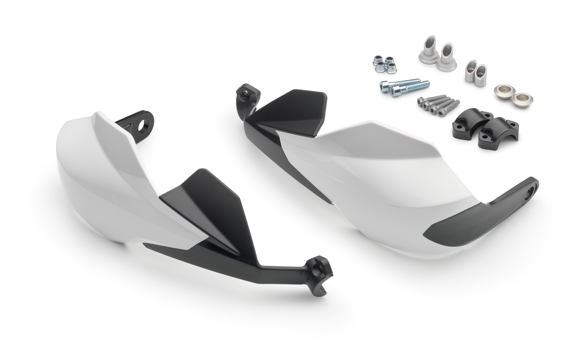Kit de protección de manos KTM blanco