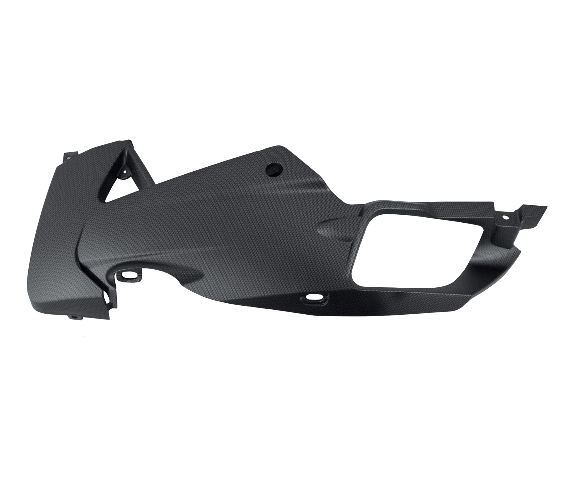 Carenado delantero izquierdo look carbono para Aprilia RS4 125