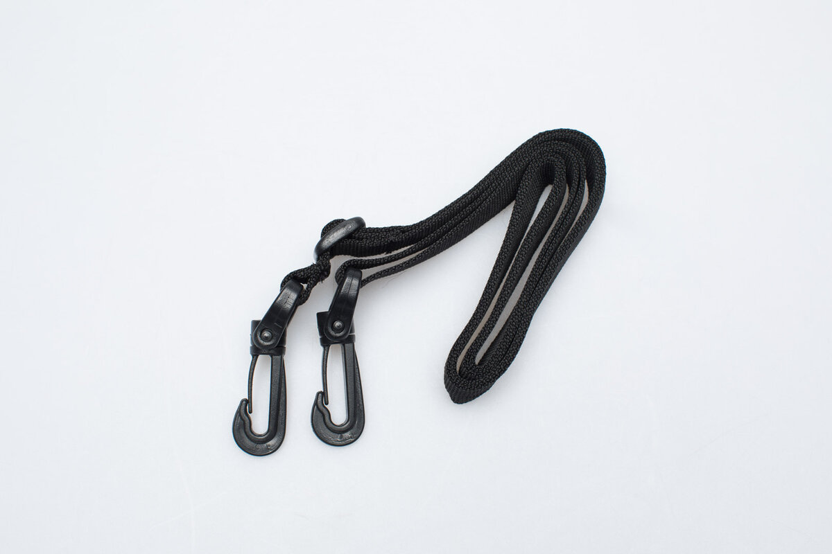 Correa de hombro para bolsas sobredepósito, anchura: 25 mm, negro - SW Motech