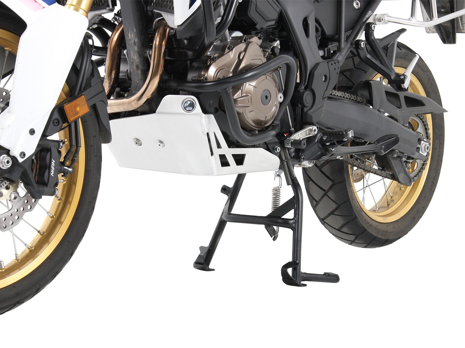 Caballete principal negro para Honda CRF 1000 Africa Twin (My.16-17) Hepco & Becker