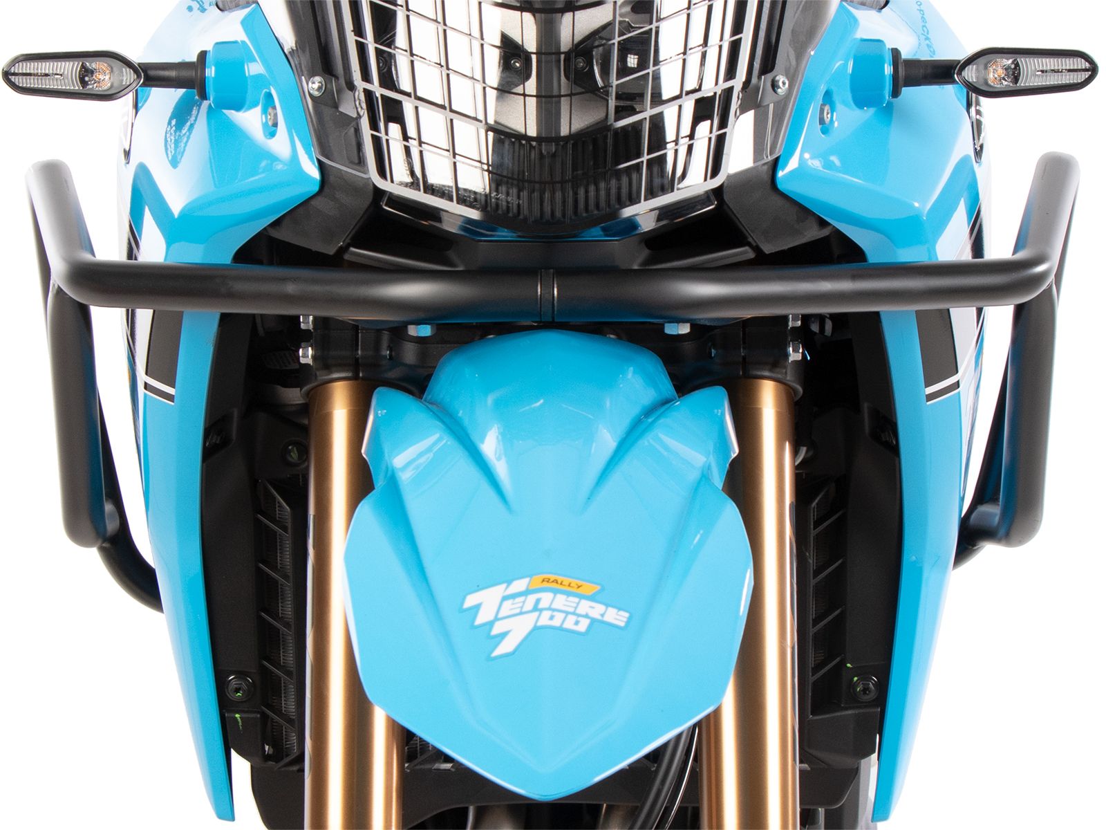 Barra protectora de depósito negra para Yamaha Ténéré 700 Rally (25-) Hepco & Becker