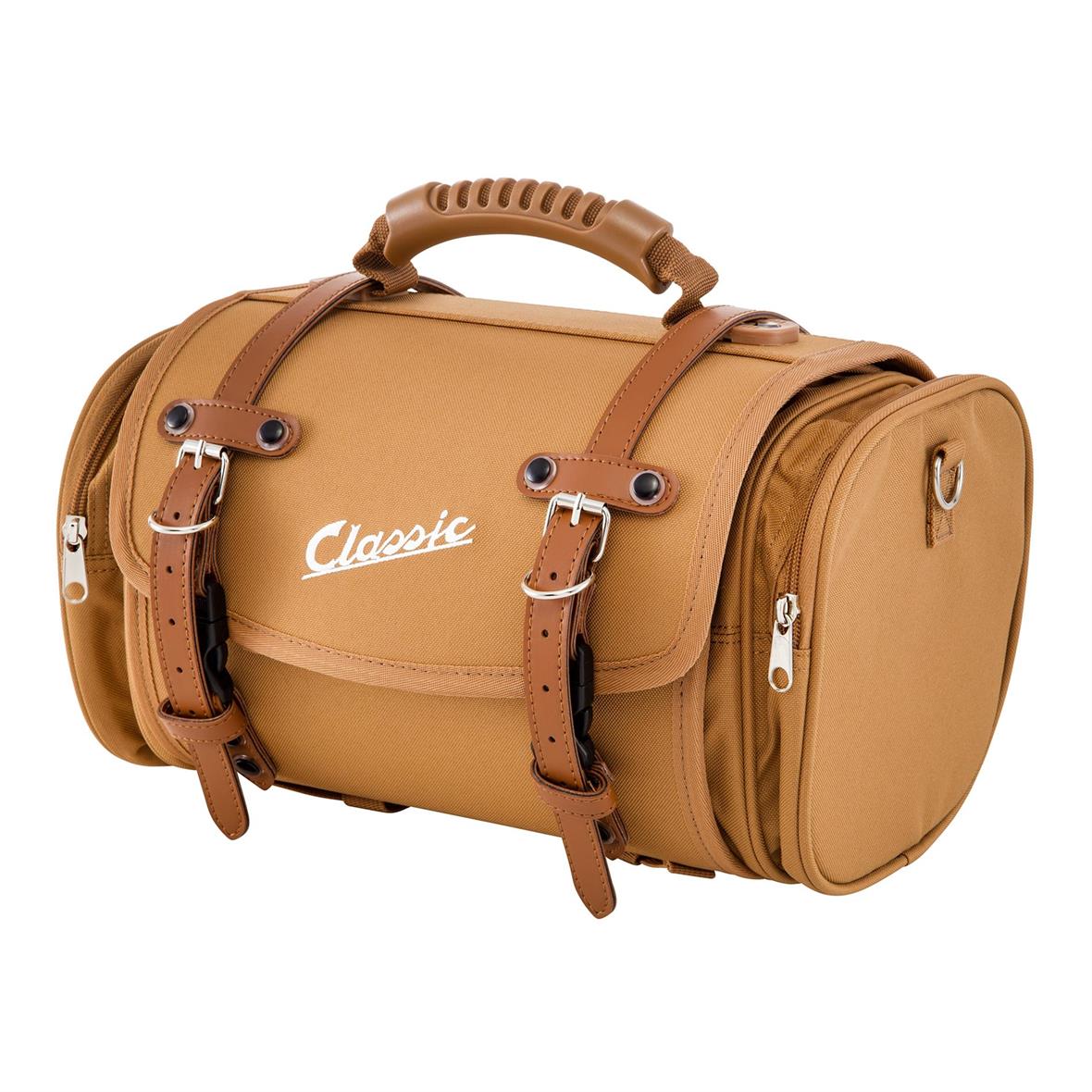 Bolsa "Classic" pequeña para Vespa - marrón, nylon