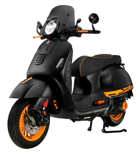 Tapa vario para Vespa, naranja mate