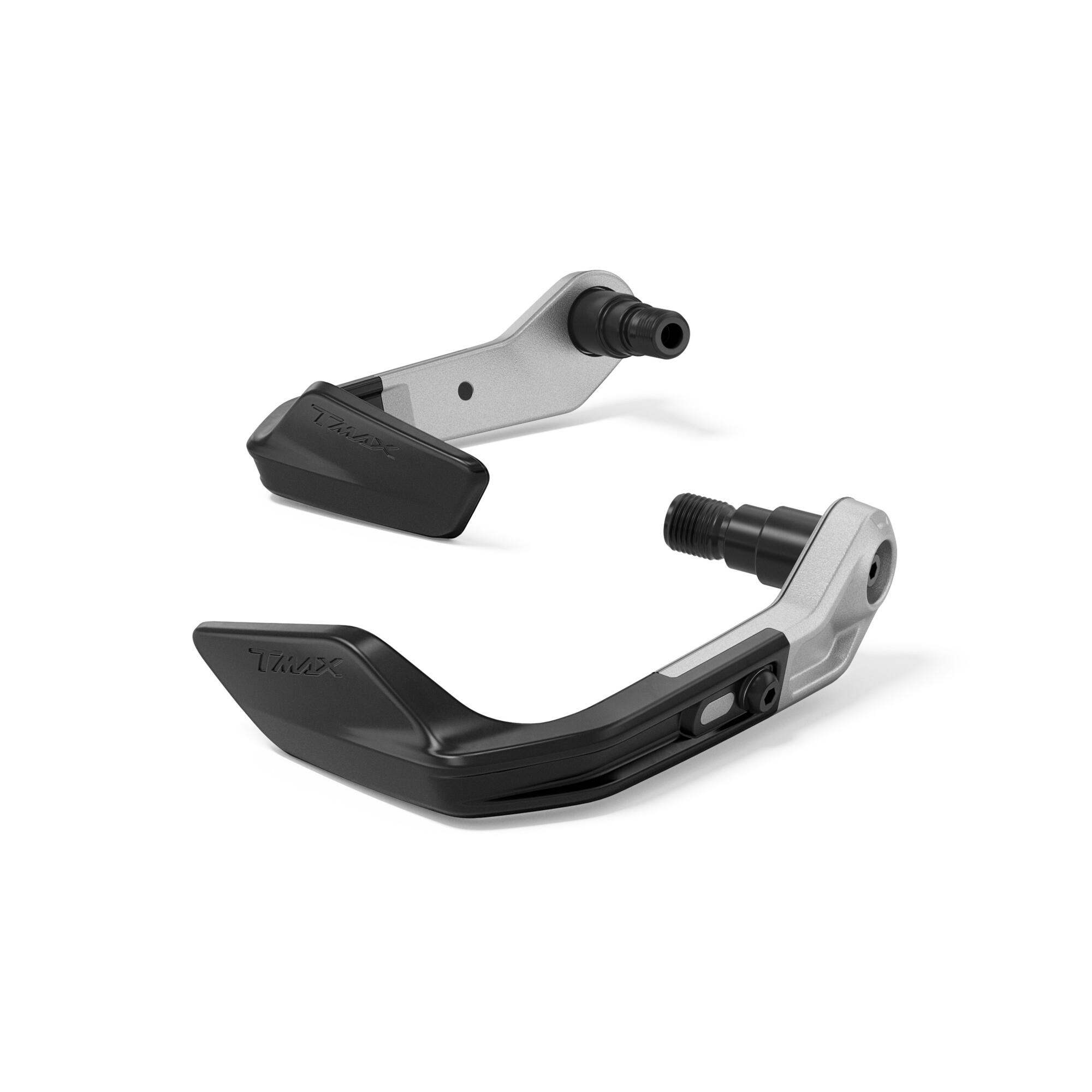 Protectores de manos negros/plateados para Yamaha T-MAX 560 (25-) Originales