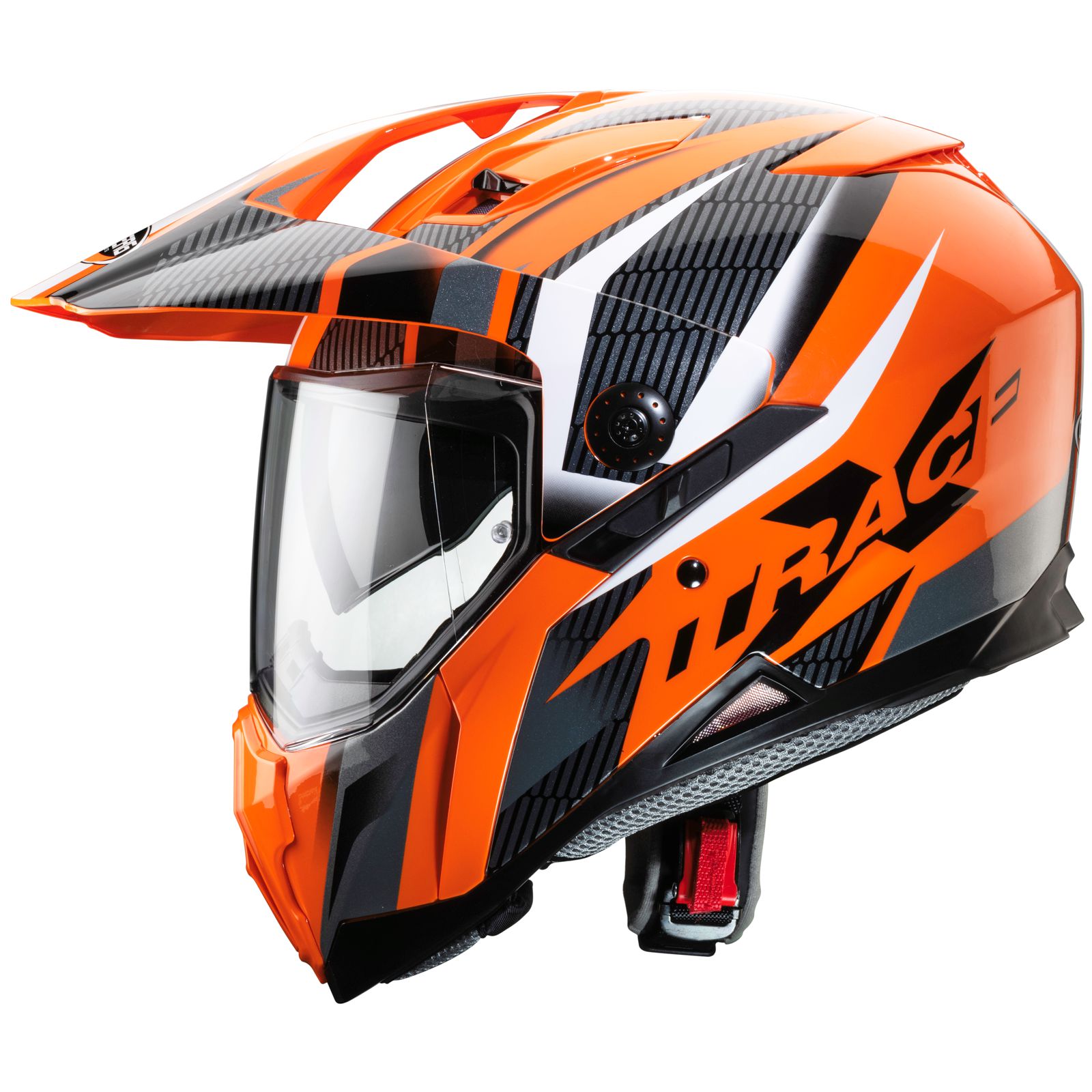 Casco Caberg Xtrace Savana, naranja/negro
