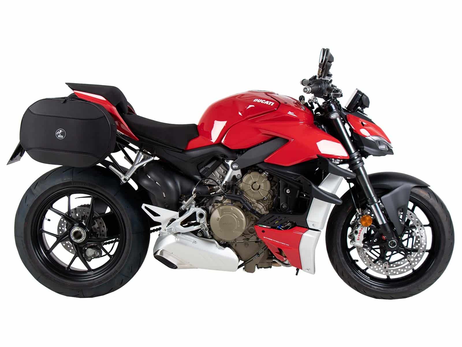 Soporte lateral C-Bow negro para Ducati Streetfighter V4 /S (20-24) Hepco & Becker