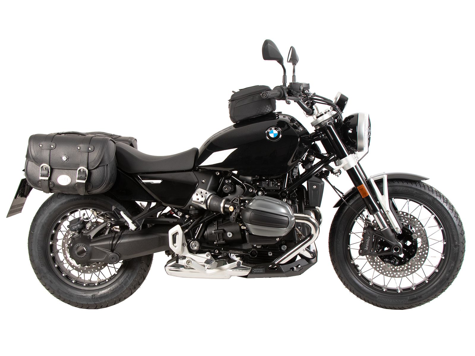 Soporte lateral C-Bow negro para BMW R 12 (24-) Hepco & Becker