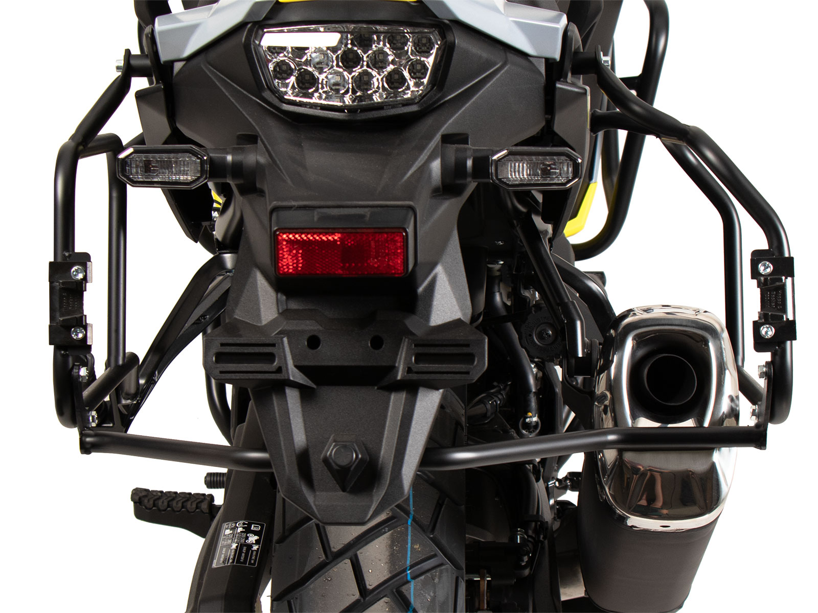 Juego de maletas laterales negras para Suzuki V-Strom 800 (24-) Hepco & Becker