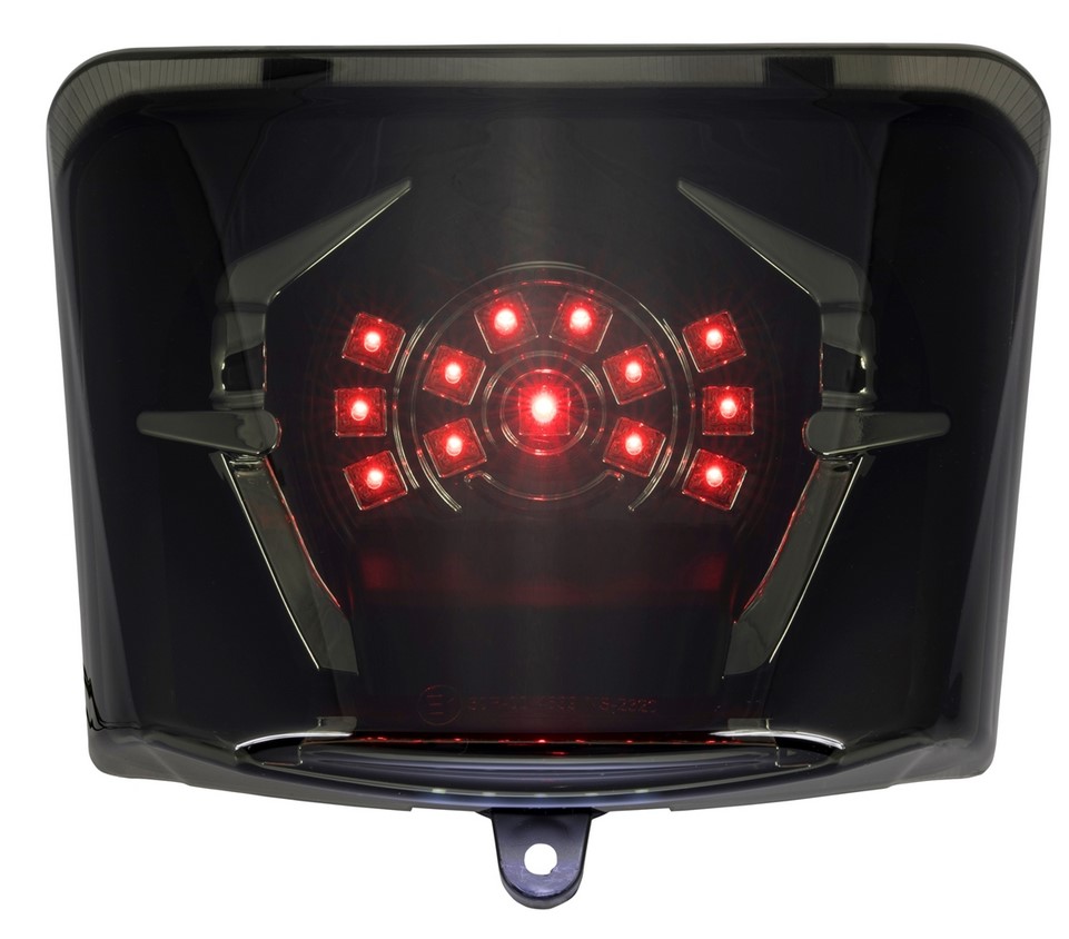 Juego de luces traseras para Vespa GTS/GTS Super/GTV 125-300cc ('14-'18), tintadas