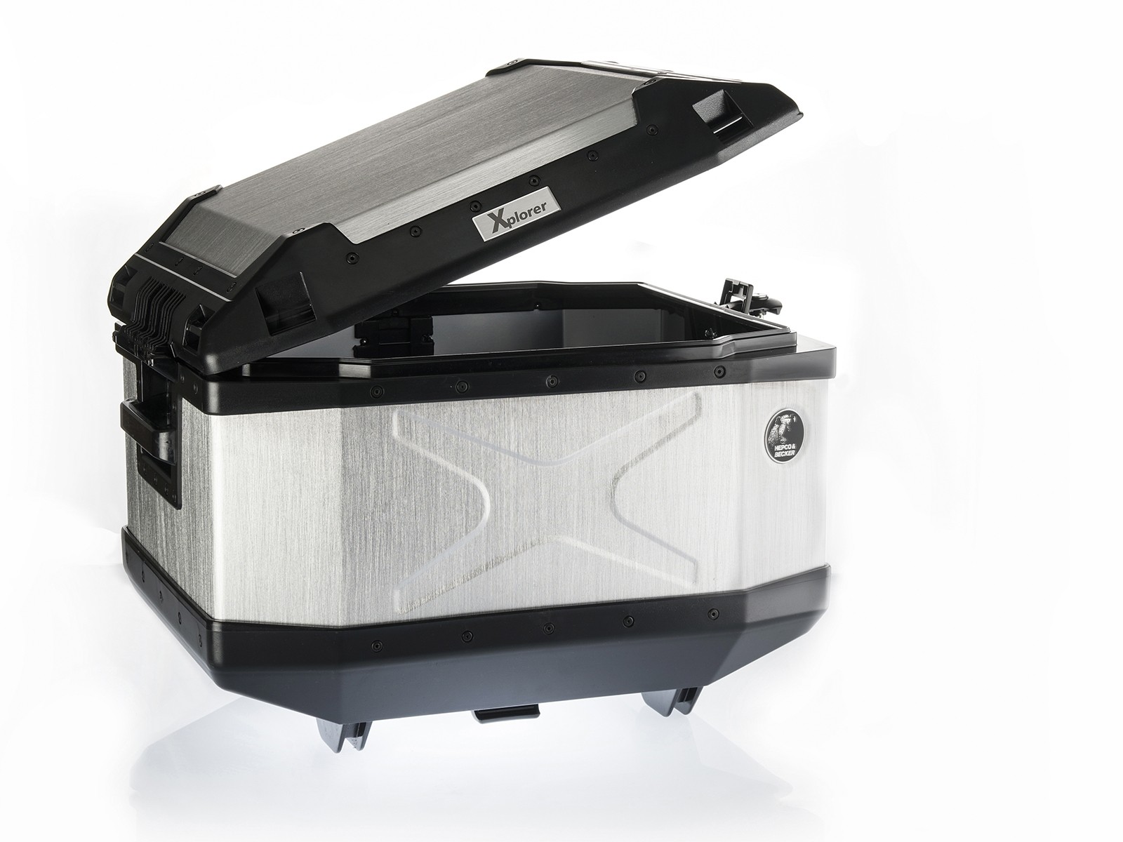 Topcase Alu Xplorer 45 plata Hepco & Becker