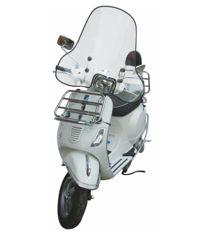 Portaequipajes delantero para Vespa S 50-150cc, plegable, cromado