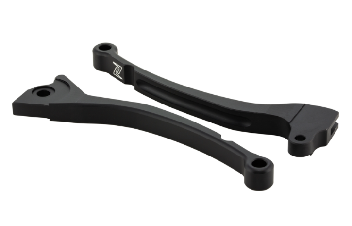 Juego de palanca deportiva de freno izquierda/derecha para Vespa LX/LXV/S/Primavera/Sprint 50-150ccm, negro mate
