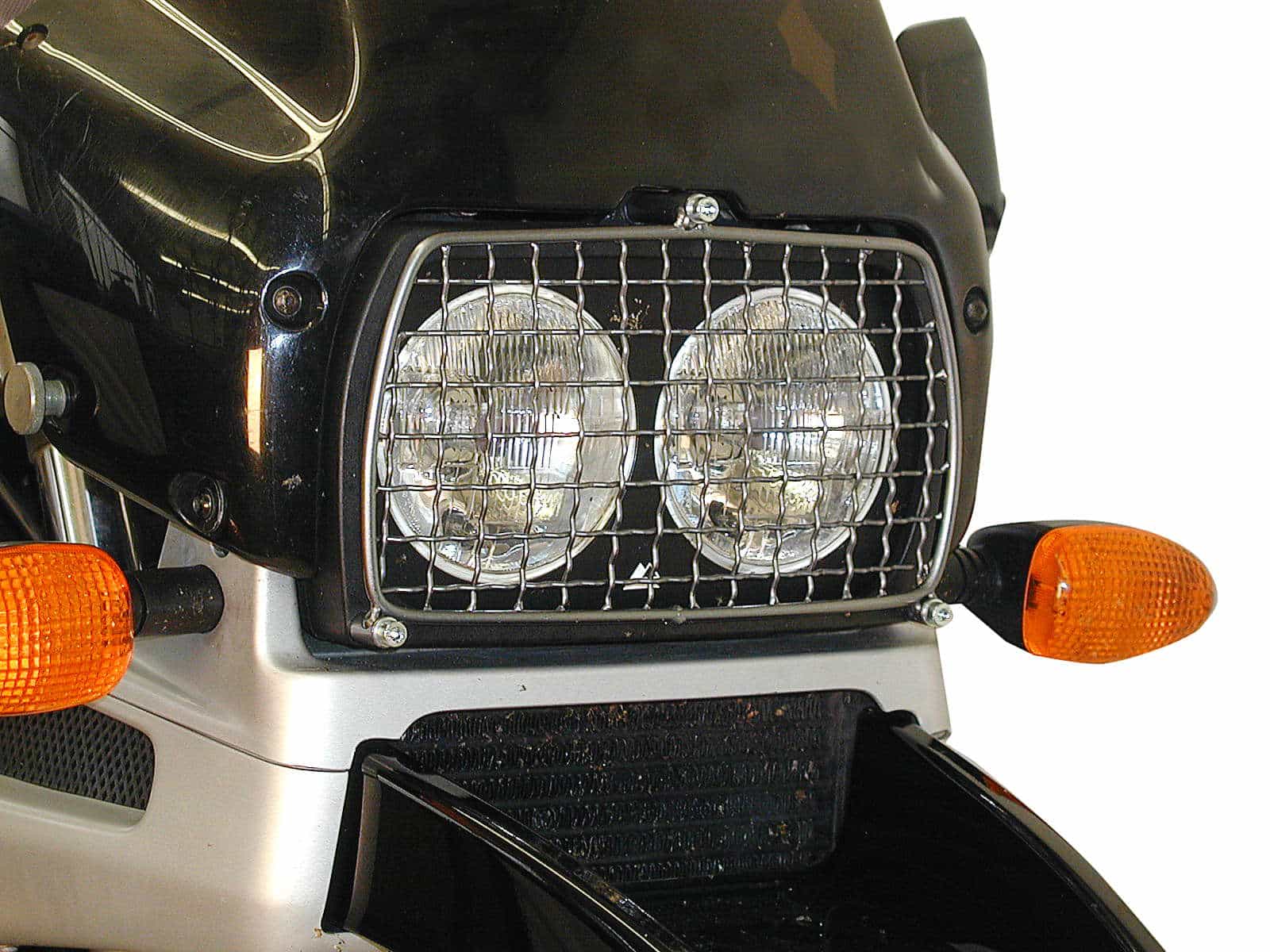 Protector de faros negro para BMW R 850 GS (98-00)/R 1100 GS (94-99) Hepco & Becker