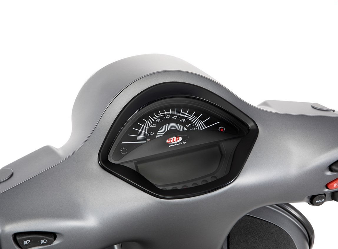 Cuentavueltas/cuentakilómetros para Vespa GTS/GTS Super 300cc FL ('14-), negro
