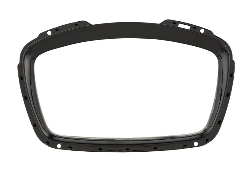 Anillo decorativo velocímetro para Vespa Elettrica/Primavera Sport/Sprint Sport 125/150ccm, negro brillante
