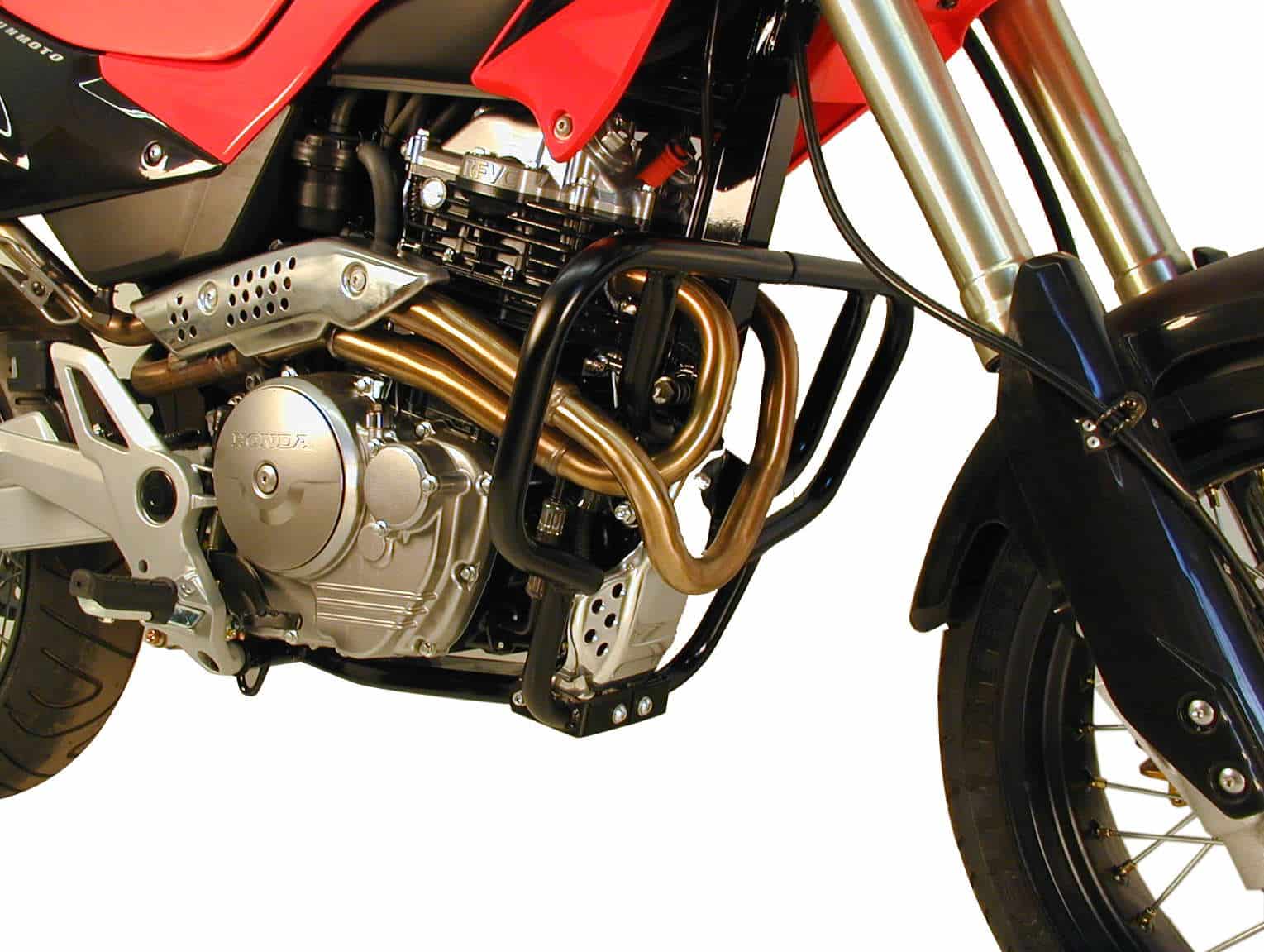 Protector de motor negro para Honda FMX 650 (05-07) Hepco & Becker