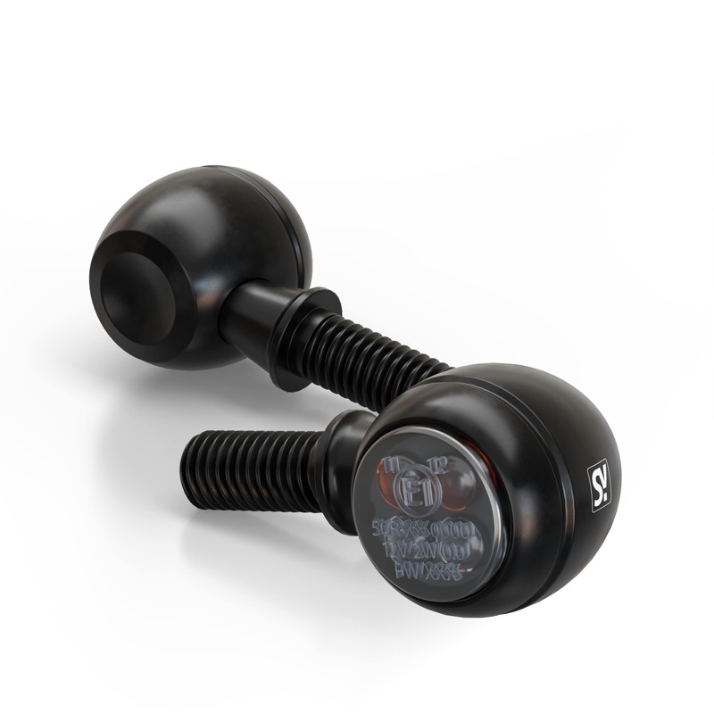 HIGHSIDER smart Circula-S indicador/luz de posición negro/tono 2en1, homologado E (par)