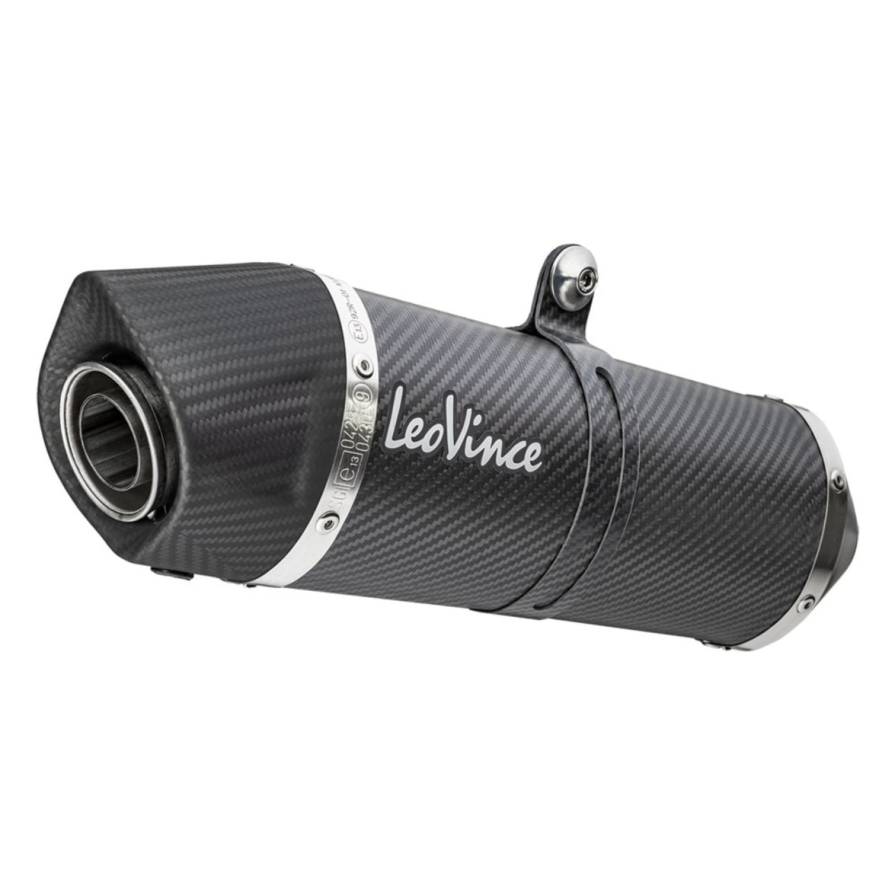 Sistema completo LeoVince LV One Evo para Yamaha MT-125 /YZF-R 125, carbono, homologación E
