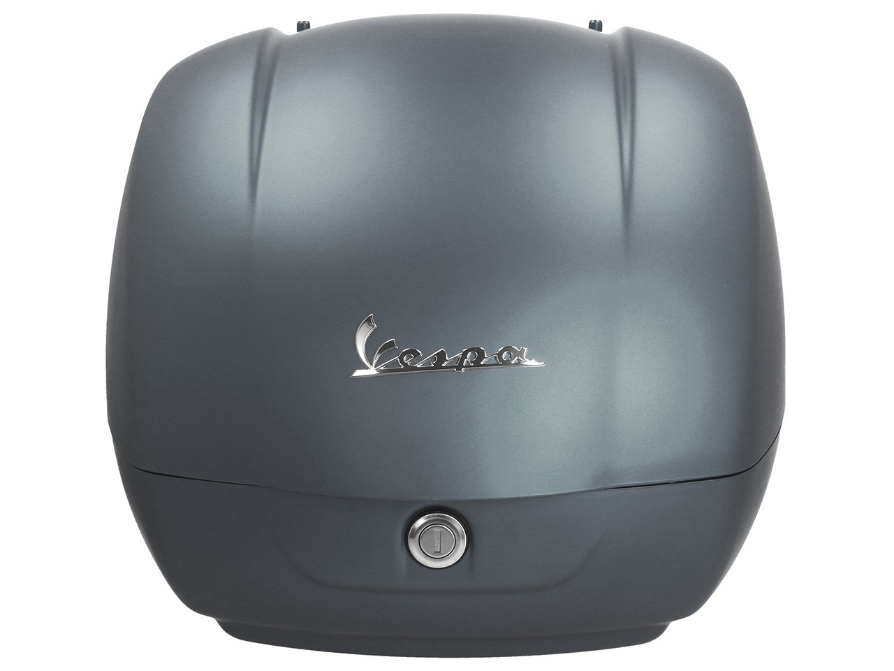 Topcase original para Vespa GTS - gris HQ / titanio 707/C (costuras negras)
